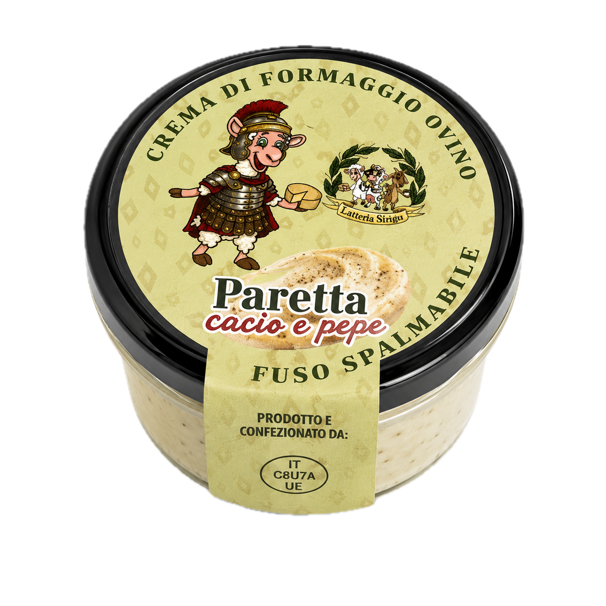 PARETTA SPALMABILE AL CACIO E PEPE